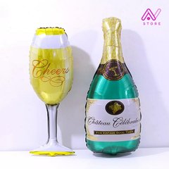 Set Mini Botella y Copa