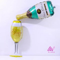 Set Mini Botella y Copa - comprar online
