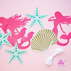Banner Sirenas, estrellas y almejas
