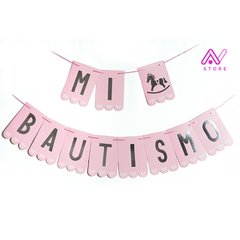 Banderín Mi Bautismo
