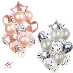 Bouquet de globos con confetti - tienda online