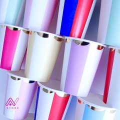 Vasos Tiffany colores pasteles en internet