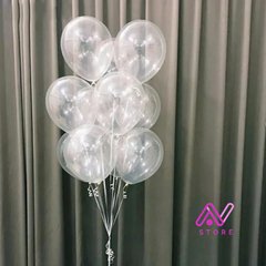 Globos cristales x10 u.