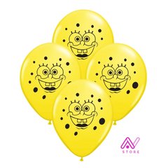 Globos Bob Esponja x 5 u.