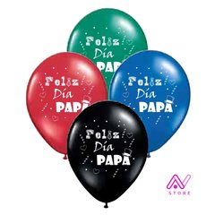 Globos Feliz Día Papá x 5 u.