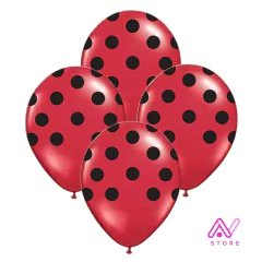 Imagen de Globos con Lunares x 5 u.