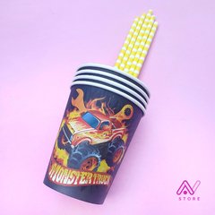 Vasos Monster Truck - comprar online