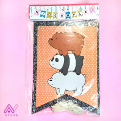 Guirnalda Mi Cumple Osos escandalosos