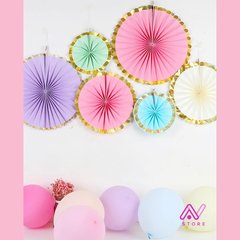 Rosetas de papel Multicolor