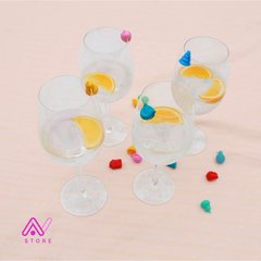 Identificador de vasos de silicona x10 - AN Store