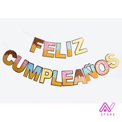 Guirnalda Donas Feliz Cumpleaños - comprar online