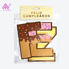 Guirnalda Donas Feliz Cumpleaños