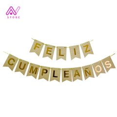 Guirnalda Feliz Cumpleaños Kraft - comprar online