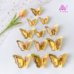 Mariposas caladas 3D x12 u.