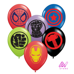 Globos Vengadores x5