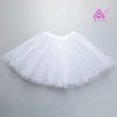 Tutu con brillo tricapa (varios colores)