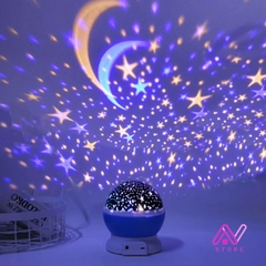 Proyector de galaxia giratorio