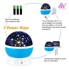 Proyector de galaxia giratorio - tienda online