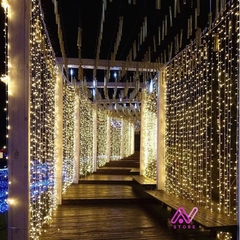 Cortina interconectable de Luces led 3x3