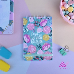 Set de Vaso con tapa y Libreta anillada: Deja que la vida fluya en internet