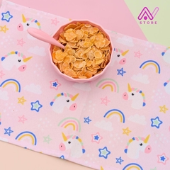 Set jardinero: lunchera, botella e individual (varios motivos) - tienda online