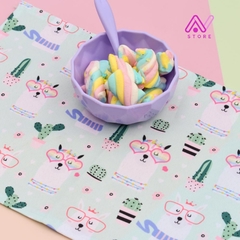 Set jardinero: lunchera, botella e individual (varios motivos) - tienda online