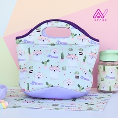 Set jardinero: lunchera, botella e individual (varios motivos) - AN Store