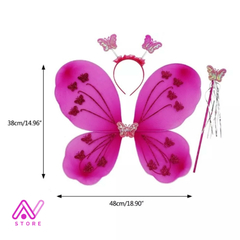 Set Alas de Mariposa 3 piezas - comprar online