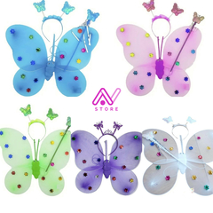Set Alas de Mariposa 3 piezas