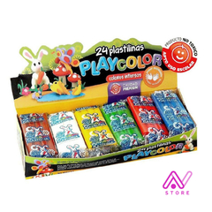 Caja de plastilina x24 unidades