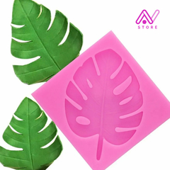 Molde de silicona Hoja Monstera