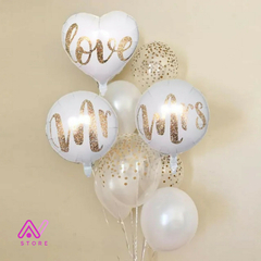 Globos Sr. / Sra. / Love