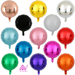Globo redondo liso 18"