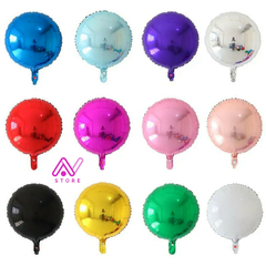 Globo redondo liso 18" - comprar online