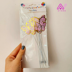 Topper Mariposas x12 - comprar online