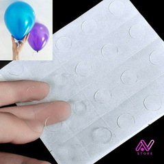 Plancha de adhesivos para globos y ojalillos de velas - comprar online