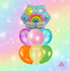 Bouquet Arcoiris pastel