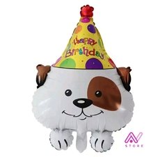 Perro Happy Birthday con bonete