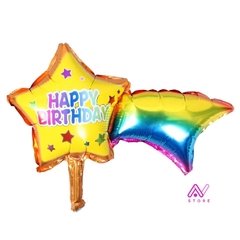 Mini Estrella Fugaz Happy Birthday
