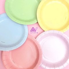 Platos color pastel - AN Store
