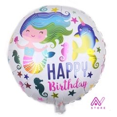 Globo HB Sirena multicolor