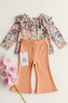 Blusita floral natural - comprar online