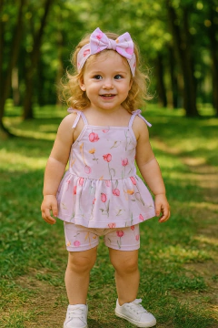 Conjunto tulipanes en internet