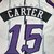 Regata Mitchell & Ness -  Raptors 1998-99 Retro  - Carter #15 Branca - loja online