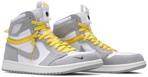 Tênis Air Jordan 1 High Switch 'Light Smoke Gray'