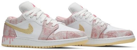 Air Jordan 1 Low GS 'Strawberry Ice Cream'
