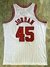 Imagem do Regata Mitchell & Ness -  Bulls 1994-95 Retro  - Jordan #45 Branca
