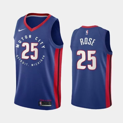 Regata NBA Nike Swingman - Detroit Pistons City Edition 20-21 - Rose #25