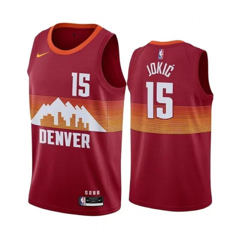 Regata NBA Nike Swingman - Denver Nuggets  City Edition 20-21 - Jokic #15