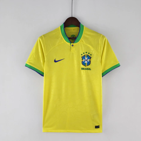 Camisa Nike - Brasil - 2022 - Amarela - Copa do Mundo Catar 2022